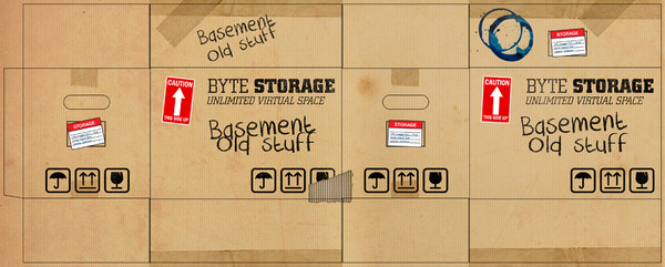 3d model corrugated box - Moving Box by hiddevandijk